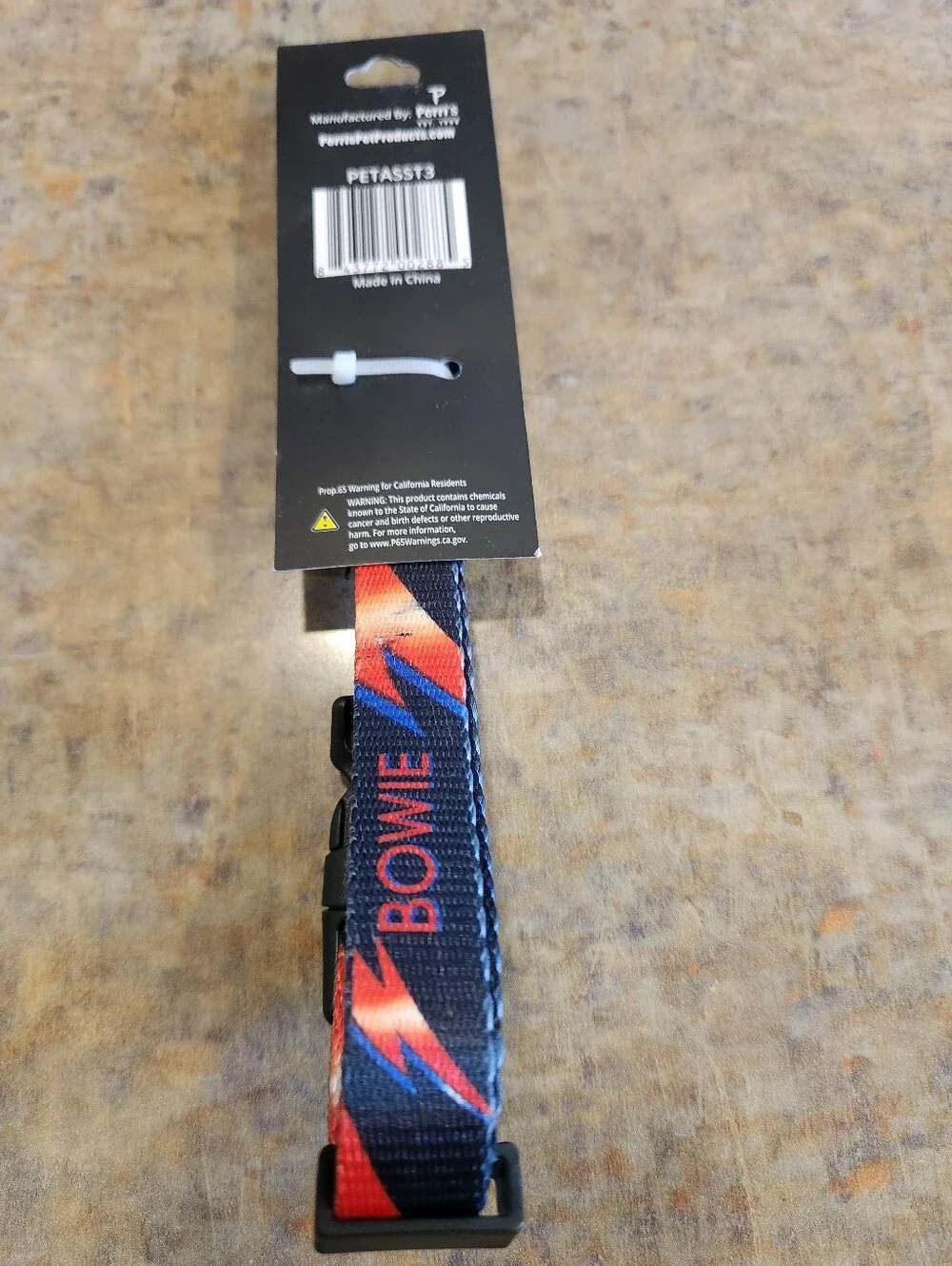 David Bowie Dog Collar
